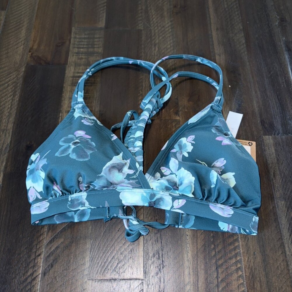 Title Nine Impossible Bikini Top - Hanami Size Small NWT